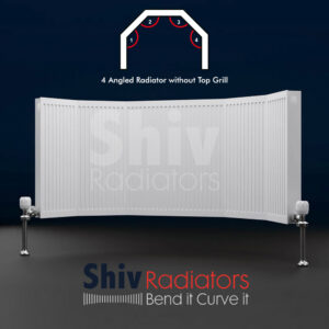 4 Angled Bay Radiator WITHOUT Top Grill